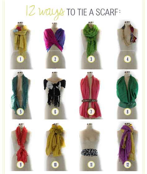 scarves styles how to wear.